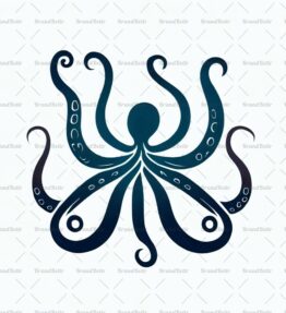 Abstrakte Tintenfischtentakel